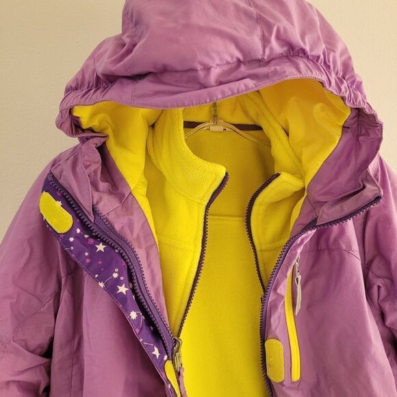 LANDS END girls XL 14-16 3-in-1 growalongs winter parka - Picture 4 of 15